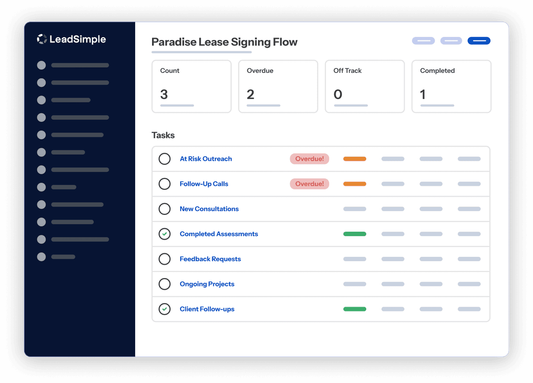 LeadSimple workflow automation builder