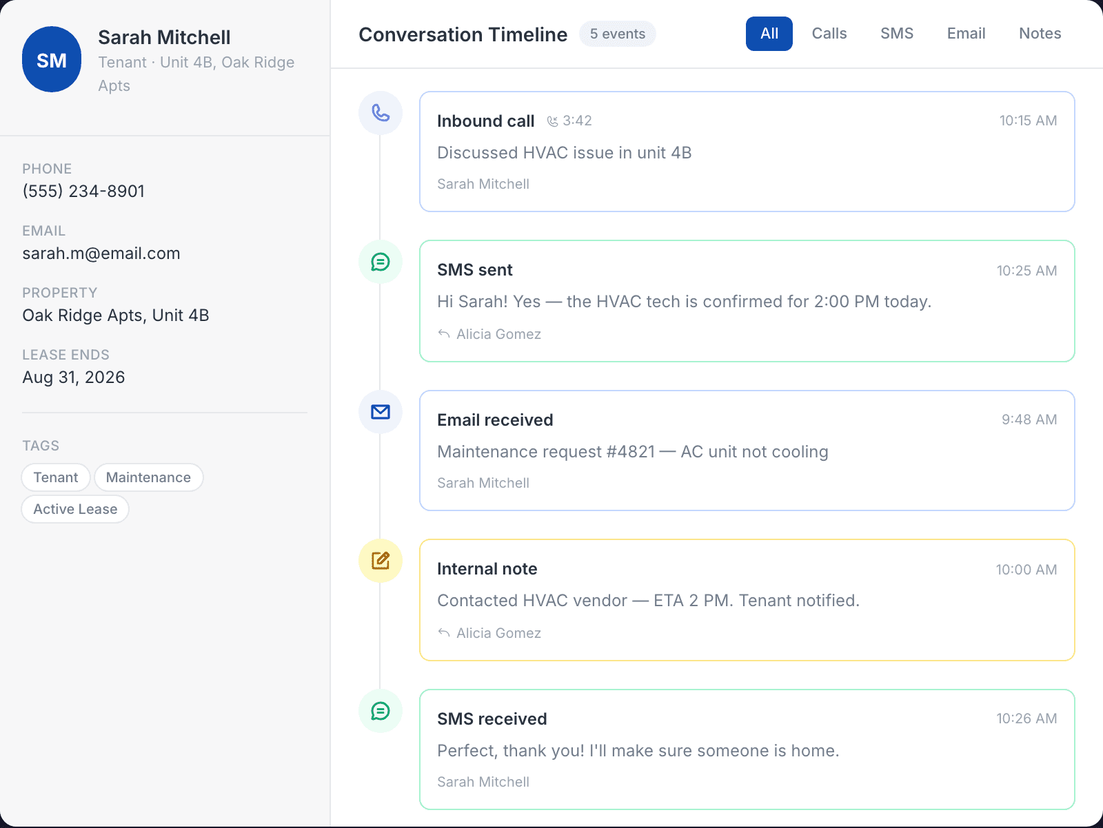 One timeline, zero guesswork