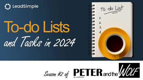 ⚡️ Peter and the Wolf Webinar: To-do Lists & Tasks in 2024